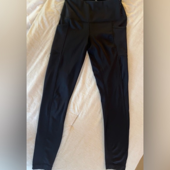 90 Degree By Reflex Black High-Waisted Leggings - Picture 1 of 6